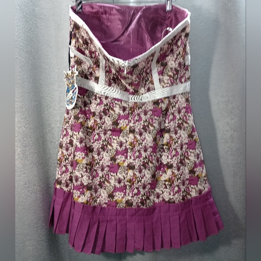 New Floral Tube Top Dress - Picture 3 of 10